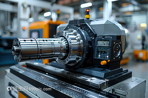 工廠(chǎng)的金屬機(jī)器